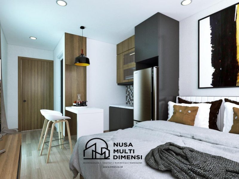 Desain Interior Apartemen Bogor 1