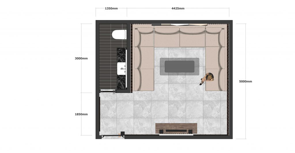 Desain Interior Zentrum Karaoke Serpong 12