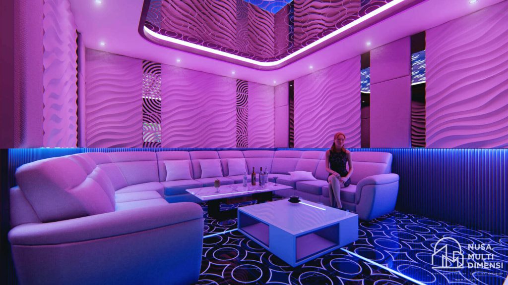 Desain Interior Zentrum Karaoke Serpong 13