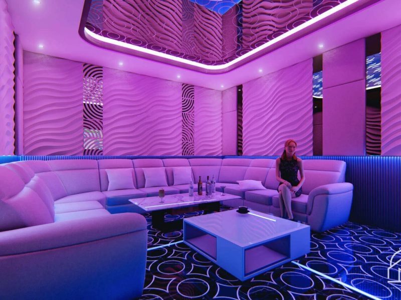 Desain Interior Zentrum Karaoke Serpong 13