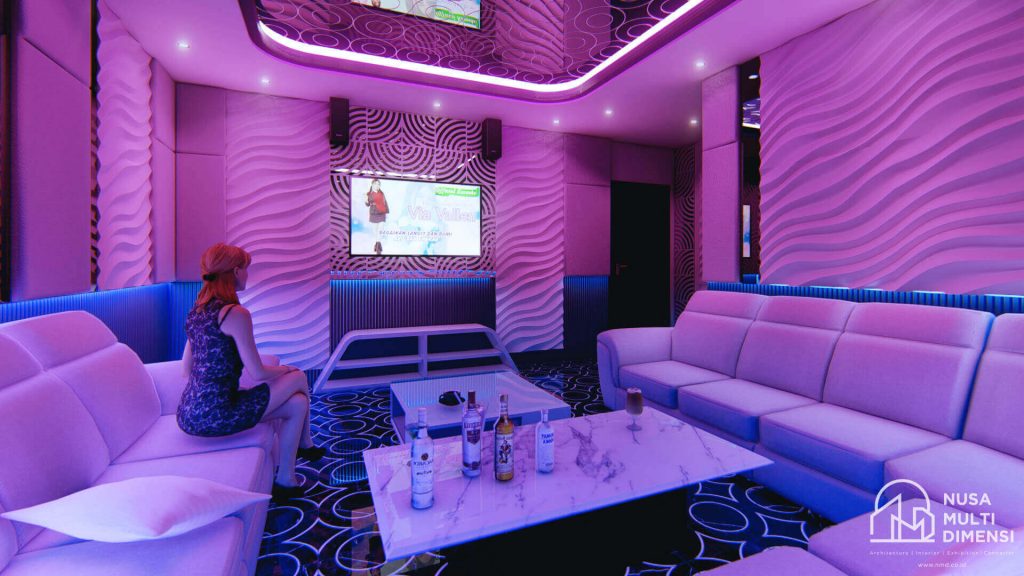 Desain Interior Zentrum Karaoke Serpong 14