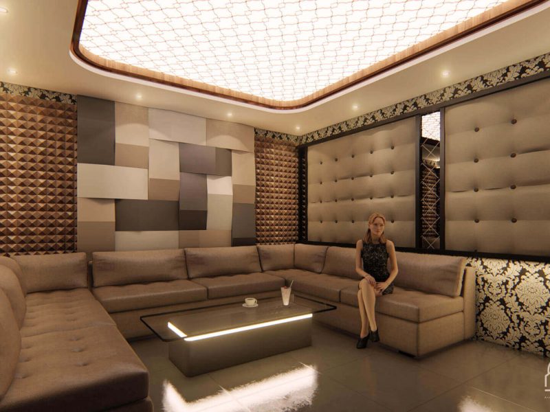 Desain Interior Zentrum Karaoke Serpong 8