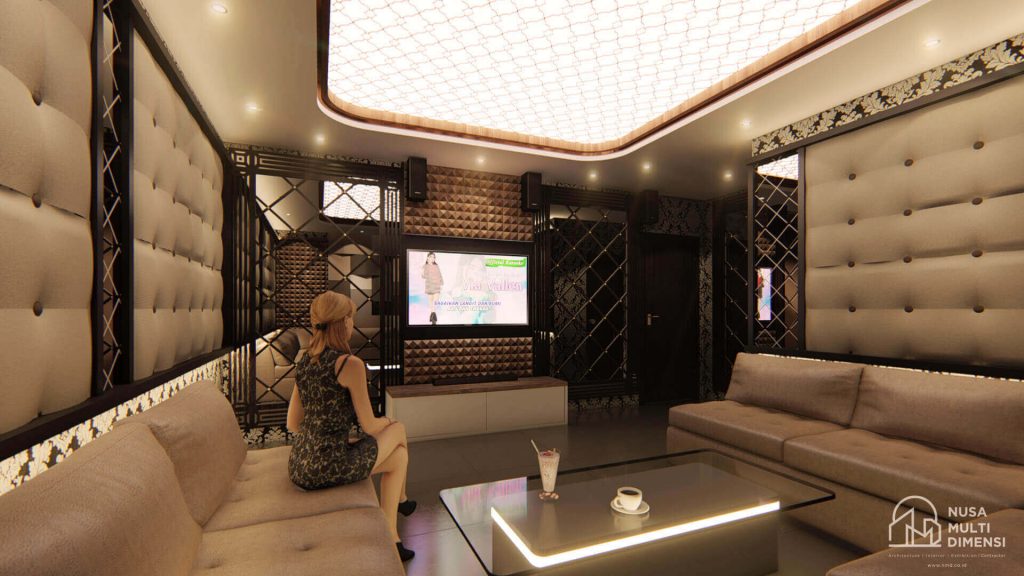 Desain Interior Zentrum Karaoke Serpong 9