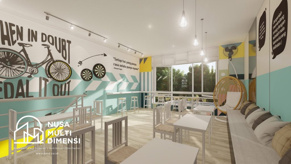 Desain Aloen Cafe Depok