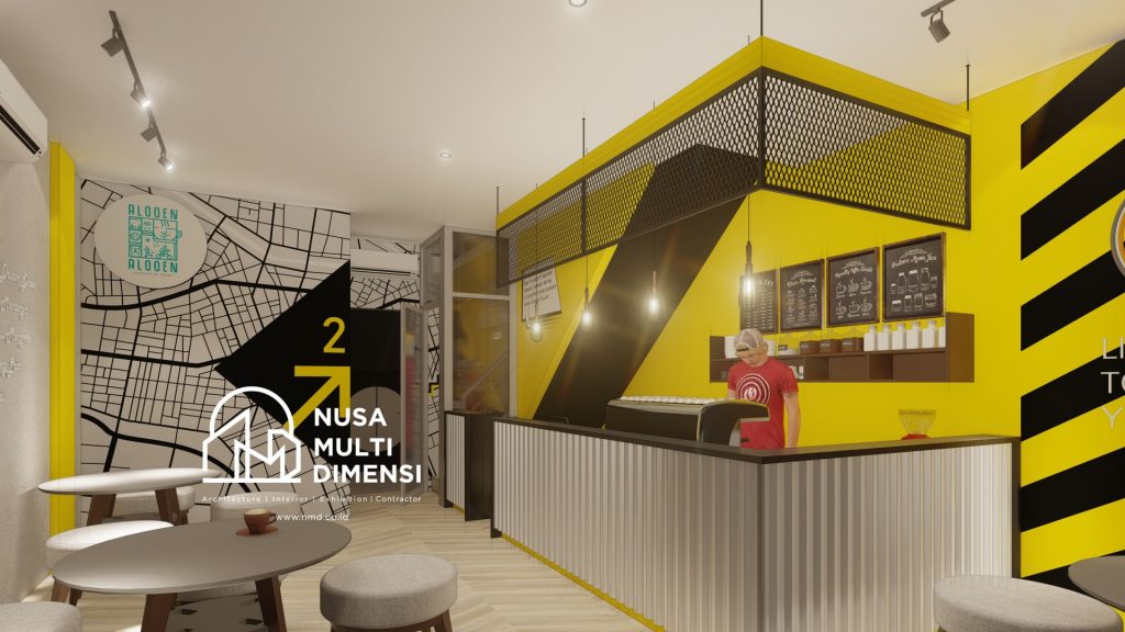 Desain Aloen Cafe Depok