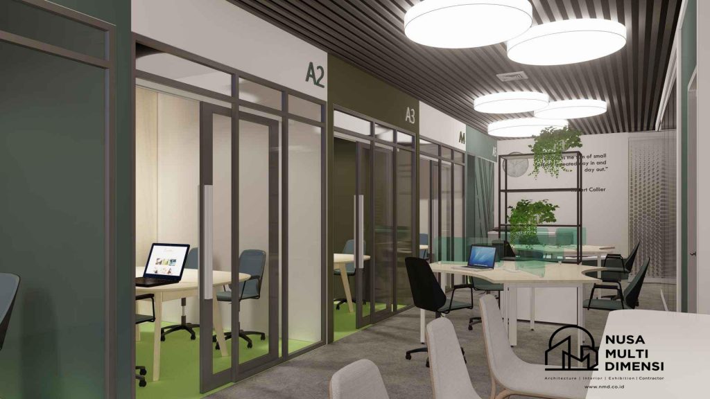 Desain Interior Virtual Office di Bekasi - Nusa Multi Dimensi
