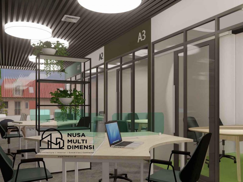 Desain Interior Virtual Office 4