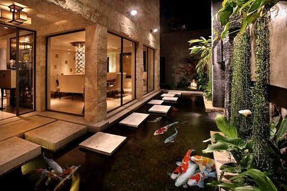 Desain Kolam Koi dalam Rumah 3