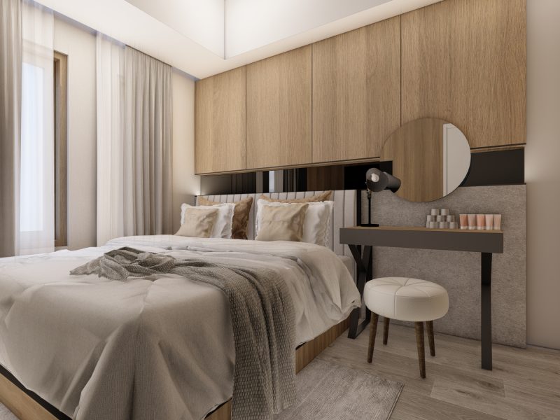 Desain Interior Apartmen Evencio Margonda