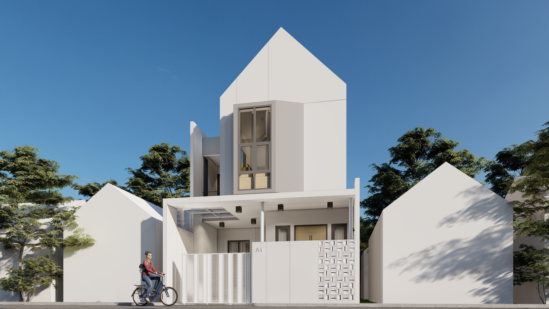 Desain Rumah E-House