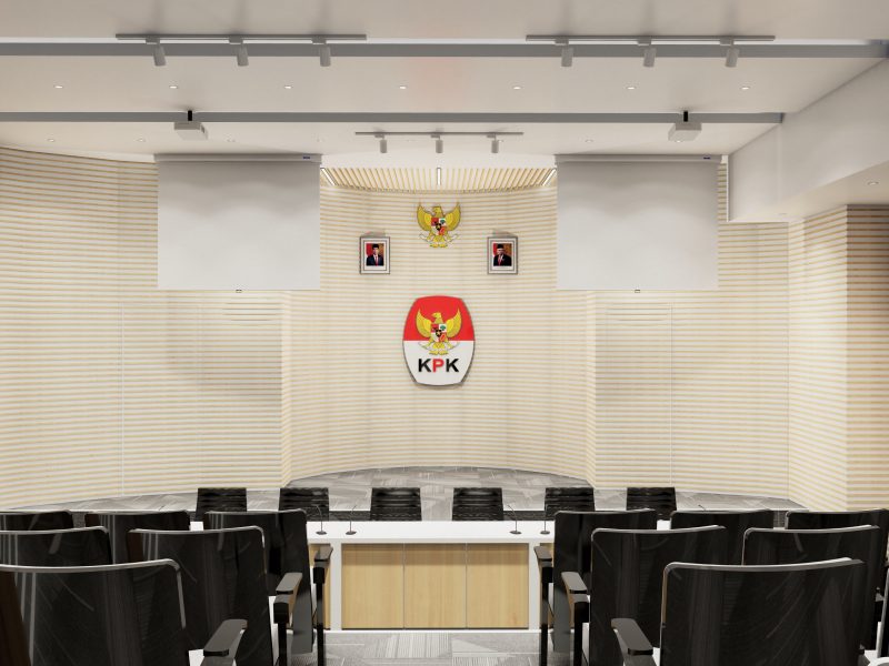 Desain Conference KPK