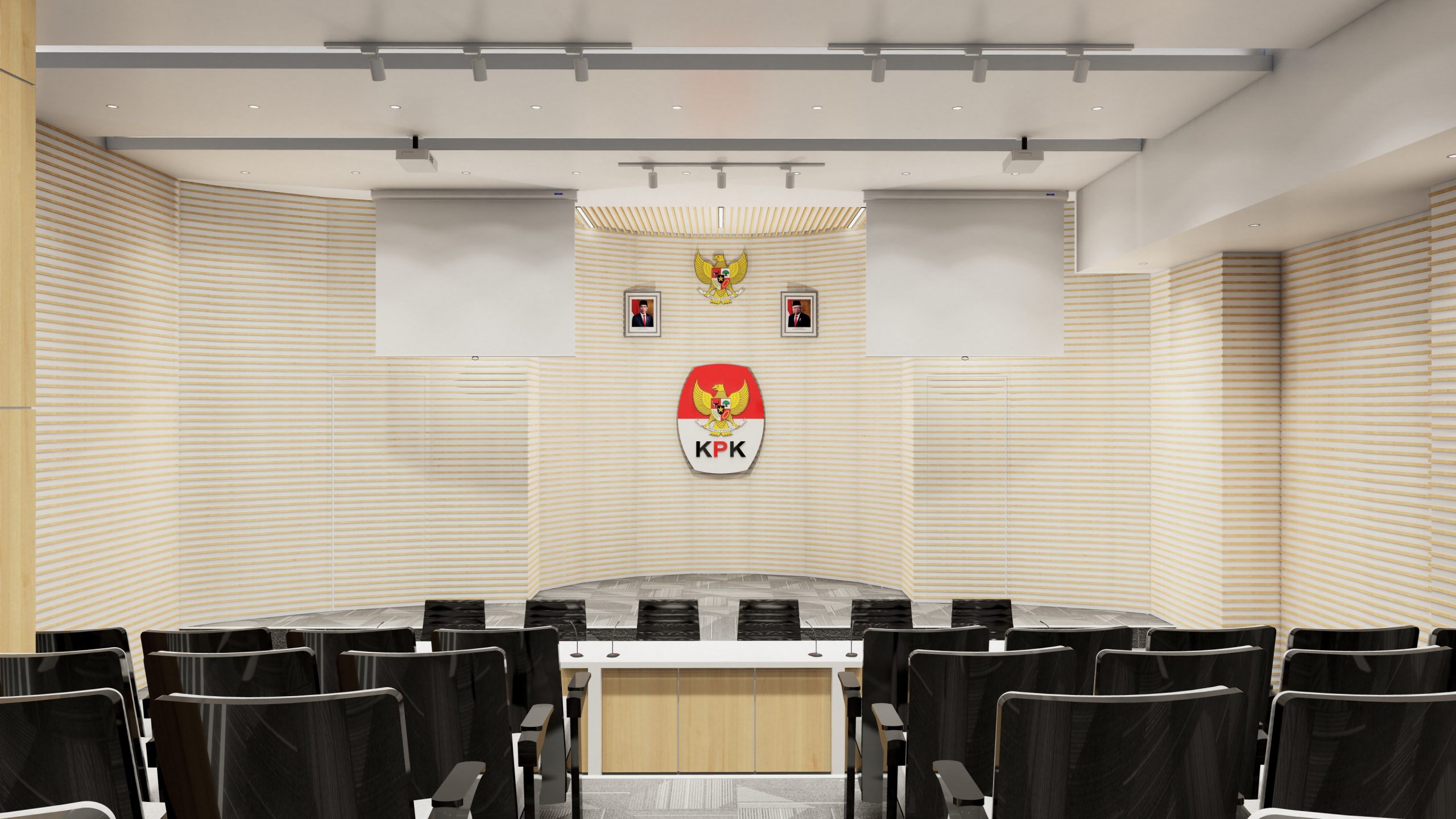 Desain Conference KPK