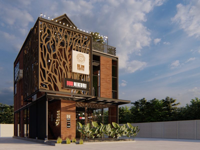 Desain CAFE BE-EM Pd KELAPA JAKARTA