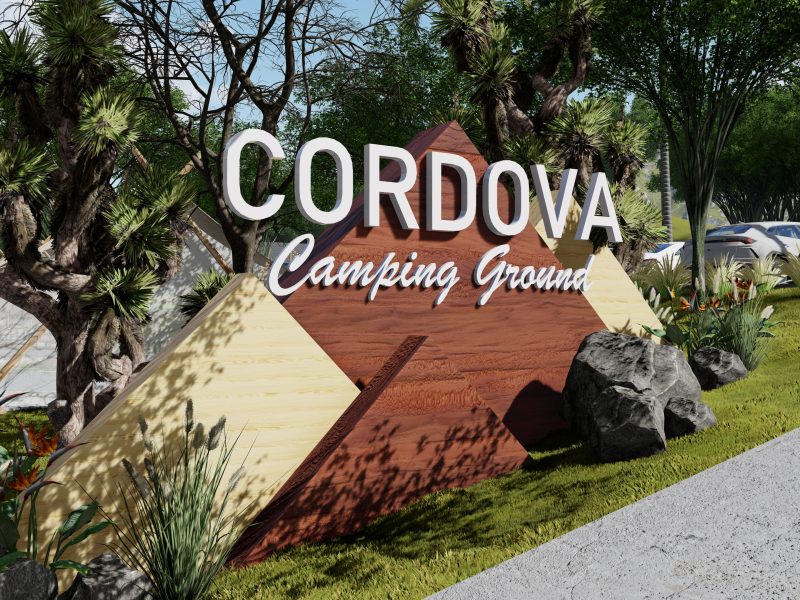 Desain Cordova Camping Ground
