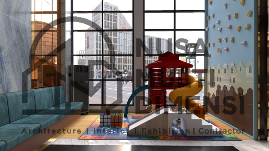 Desain interior kantor nyaman dan profesional dengan layout modern